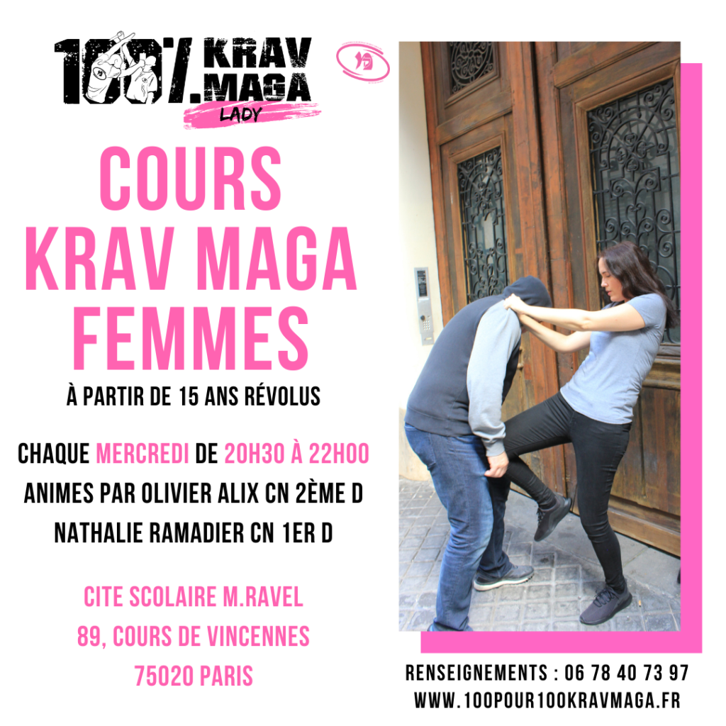 Cours Krav Maga Spécial Femmes