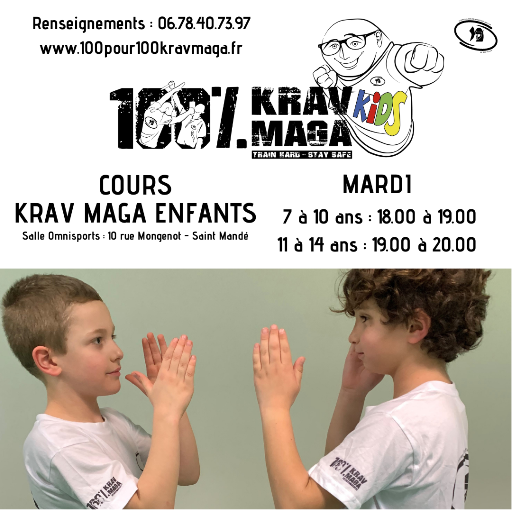 Cours Krav Maga Enfants et Adolescents